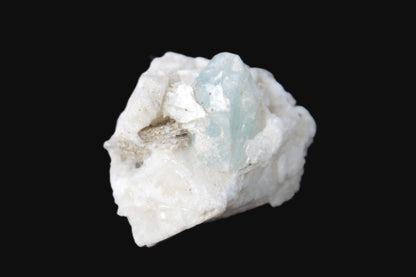 Aquamarine with three Micas in Marble/Dolomite matrix 311ct 62.3g Rocks and Things