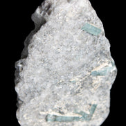 Green Tourmaline & Elbaite crystals on flat Muscovite Mica and Calcite matrix 202.9ct  40.5g in sunlight - Rocks and Things Store