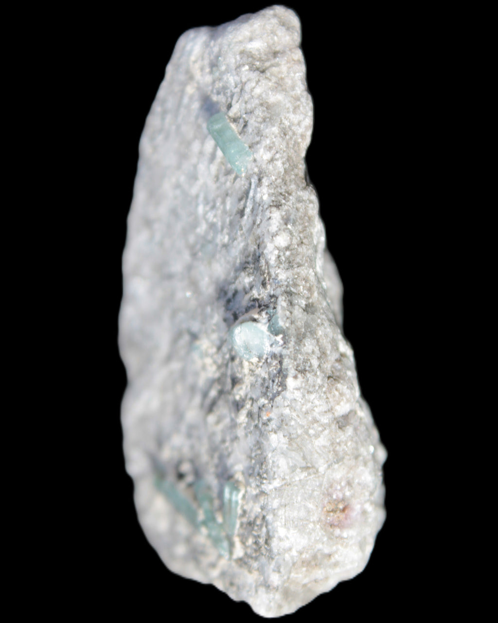 Green Tourmaline & Elbaite crystals on flat Muscovite Mica and Calcite matrix 202.9ct  40.5g in sunlight - Rocks and Things Store