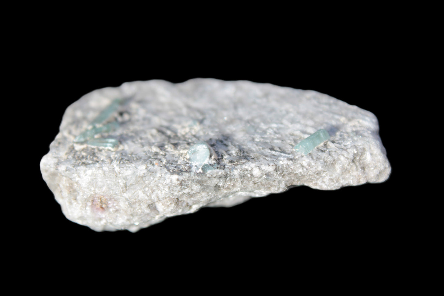 Green Tourmaline & Elbaite crystals on flat Muscovite Mica and Calcite matrix 202.9ct  40.5g Rocks and Things