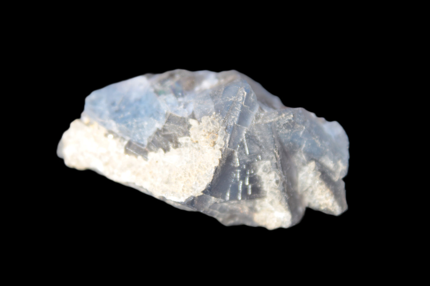 Blue cubic Fluorite 235ct 47g Rocks and Things