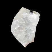 Clear Quartz crystal with phantoms and Elbaite 50mm 172.2ct 34.4g in sunlight - Rocks and Things Store
