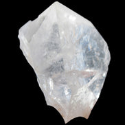 Clear Quartz crystal with phantoms and Elbaite 50mm 172.2ct 34.4g in sunlight - Rocks and Things Store