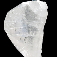 Clear Quartz crystal with phantoms and Elbaite 50mm 172.2ct 34.4g in sunlight - Rocks and Things Store