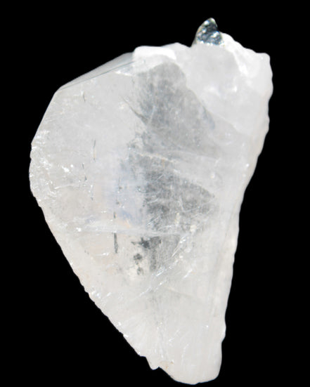 Clear Quartz crystal with phantoms and Elbaite 50mm 172.2ct 34.4g in sunlight - Rocks and Things Store
