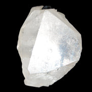 Clear Quartz crystal with phantoms and Elbaite 50mm 172.2ct 34.4g in sunlight - Rocks and Things Store