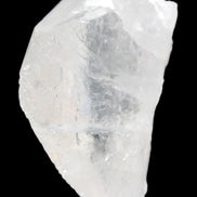 Clear Quartz crystal with phantoms and Elbaite 50mm 172.2ct 34.4g in sunlight - Rocks and Things Store