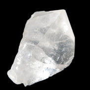 Clear Quartz crystal with phantoms and Elbaite 50mm 172.2ct 34.4g in sunlight - Rocks and Things Store