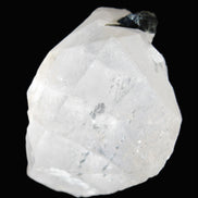 Clear Quartz crystal with phantoms and Elbaite 50mm 172.2ct 34.4g in sunlight - Rocks and Things Store