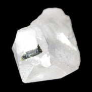 Clear Quartz crystal with phantoms and Elbaite 50mm 172.2ct 34.4g in sunlight - Rocks and Things Store