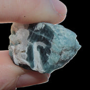 Blue Tourmaline Indicolite on Tourmaline with Calcite106.5ct 21.3g Rocks and Things