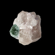 Emerald on Quartz and Feldspar 90ct 19g in sunlight - Rocks and Things Store