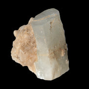 Terminated Aquamarine with Feldspar & Mica matrix 28mm 94.5ct 18.9g in sunlight - Rocks and Things Store