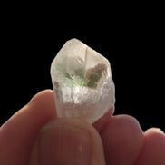 Twin Green Tourmaline crystals in Twinned Quartz crystal 28mm 39.5ct 7.9g Rocks and Things