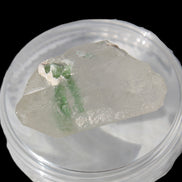 Twin Green Tourmaline crystals in Twinned Quartz crystal 28mm 39.5ct 7.9g Rocks and Things
