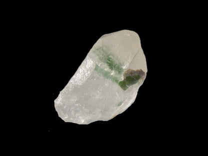 Twin Green Tourmaline crystals in Twinned Quartz crystal 28mm 39.5ct 7.9g Rocks and Things