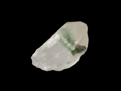 Twin Green Tourmaline crystals in Twinned Quartz crystal 28mm 39.5ct 7.9g Rocks and Things