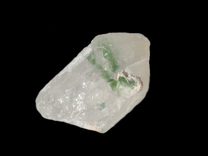 Twin Green Tourmaline crystals in Twinned Quartz crystal 28mm 39.5ct 7.9g Rocks and Things