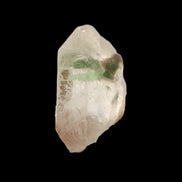 Twin Green Tourmaline crystals in Twinned Quartz crystal 28mm 39.5ct 7.9g Rocks and Things