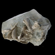 Terminated Clear Aquamarine crystal cluster with Mica 30mm 118.7ct 23.7g Rocks and Things