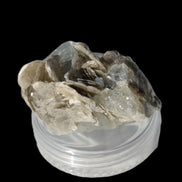 Terminated Clear Aquamarine crystal cluster with Mica 30mm 118.7ct 23.7g Rocks and Things