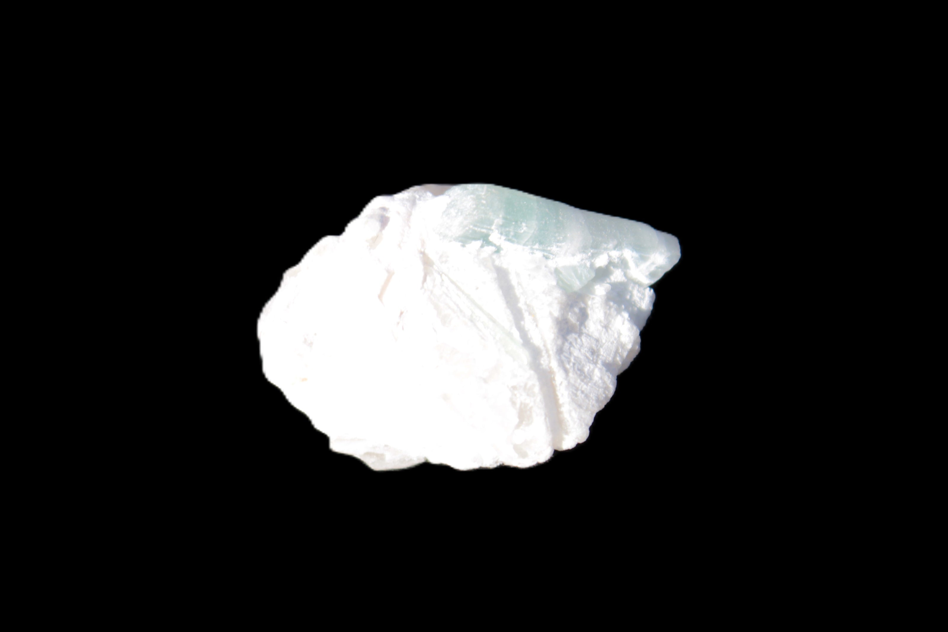 Multi-coloured Green Tourmaline crystal 43.4ct 8.7g in sunshine