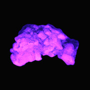 Two small clear and a tiny dark Topaz crystal on matrix from Pakistan 38.2ct 7.6g in UV light - Rocks and Things Store