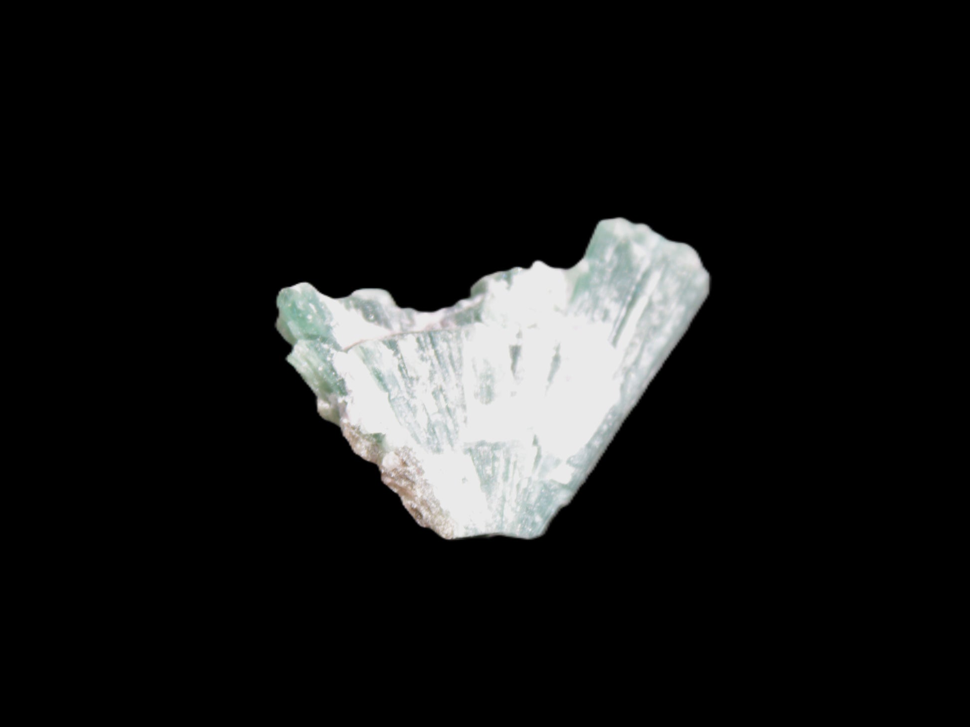 Light Green Tourmaline floral cluster 37.8ct 7.5g Rocks and Things