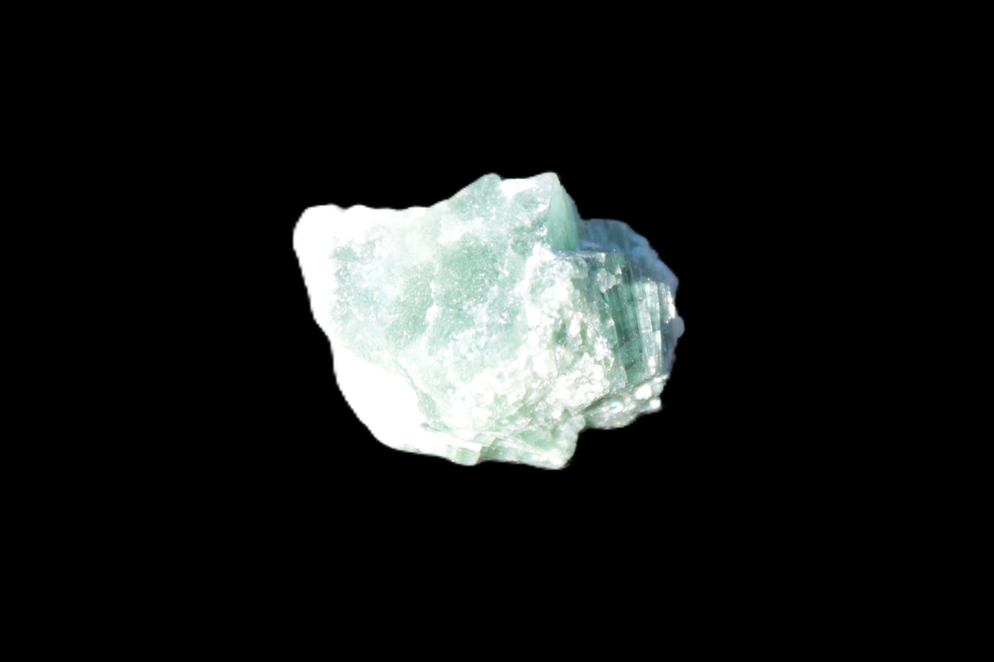 Light Green Tourmaline crystal 39.8ct 7.9g Rocks and Things