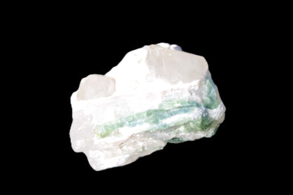 Clear Topaz crystals on matrix with Twinned Clear & Green Tourmaline 44.6ct 8.9g Rocks and Things