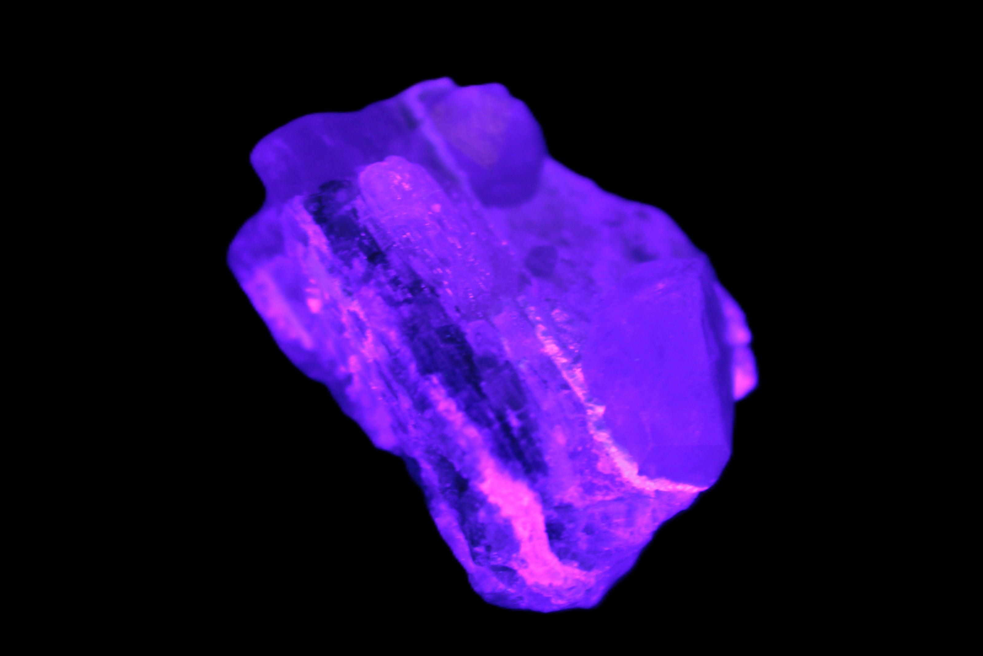 Clear Topaz crystals on matrix with Twinned Clear & Green Tourmaline 44.6ct 8.9g Rocks and Things