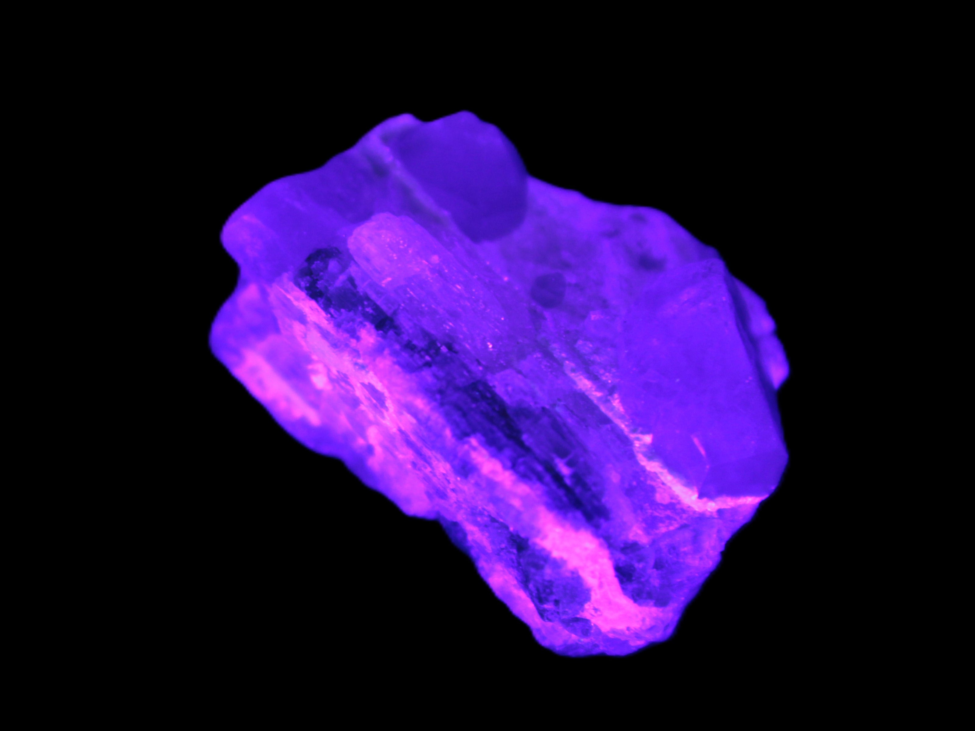 Clear Topaz crystals on matrix with Twinned Clear & Green Tourmaline 44.6ct 8.9g Rocks and Things