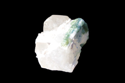 Clear Topaz crystals on matrix with Twinned Clear & Green Tourmaline 44.6ct 8.9g Rocks and Things