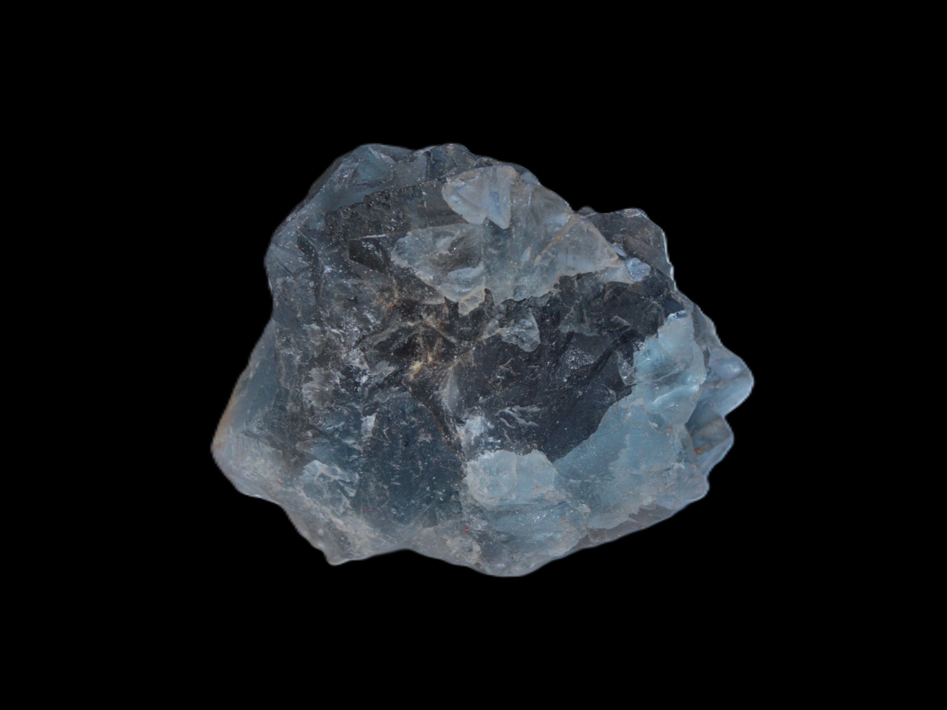 Blue cubic Fluorite 219.3ct 43.8g Rocks and Things