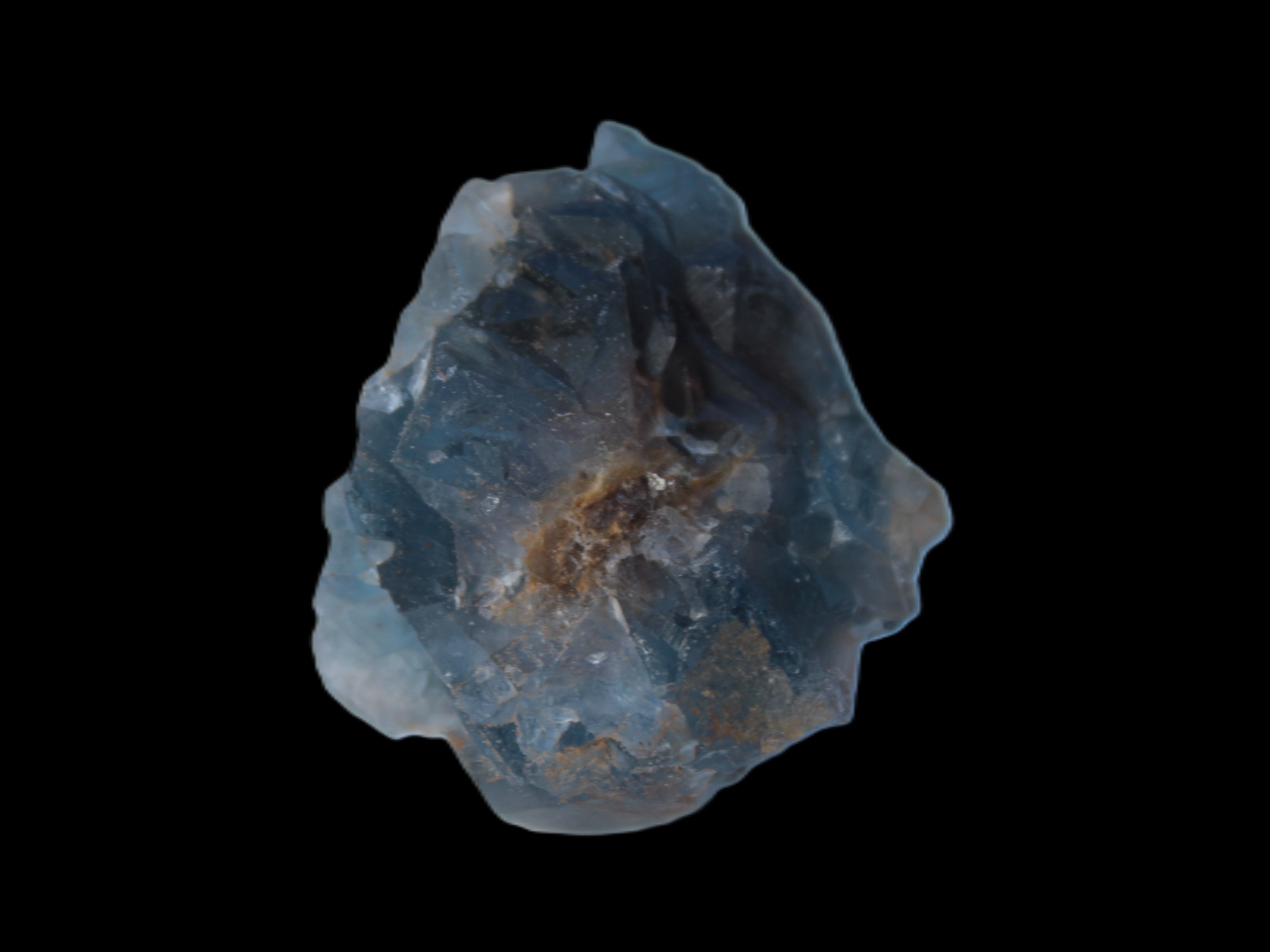Blue cubic Fluorite 219.3ct 43.8g Rocks and Things