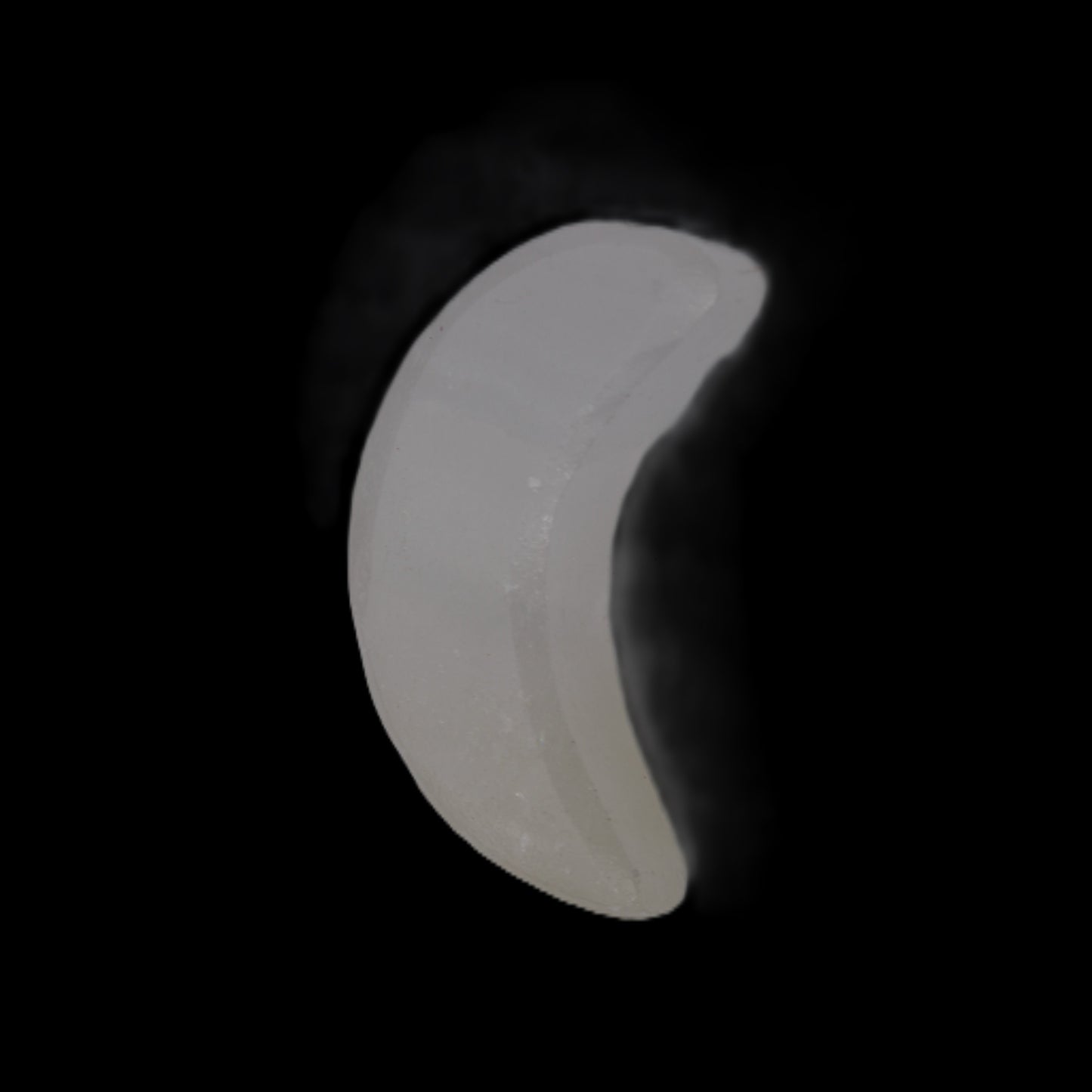 Mangano Calcite Crescent Moon 28-32mm 7.7-10g Rocks and Things