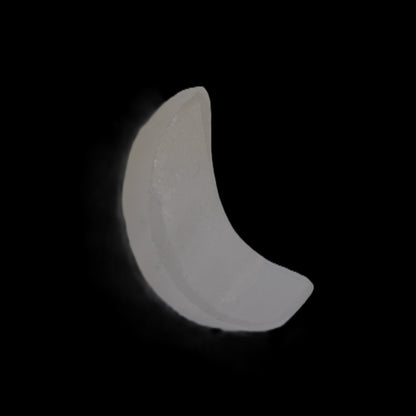 Mangano Calcite Crescent Moon 28-32mm 7.7-10g Rocks and Things