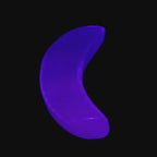 Mangano Calcite Crescent Moon 28-32mm 7.7-10g Rocks and Things