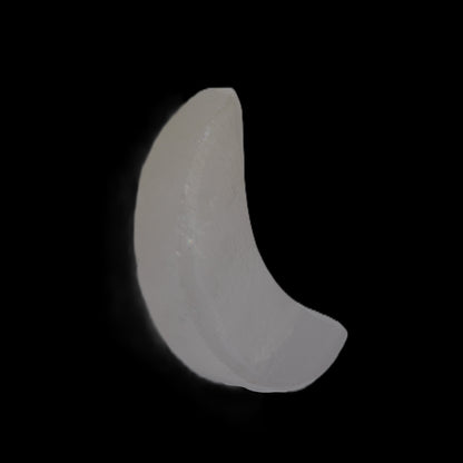 Mangano Calcite Crescent Moon 28-32mm 7.7-10g Rocks and Things