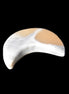 Banded Honey Calcite Cresent Moon 25-30mm 6.9-8.3g Rocks and Things