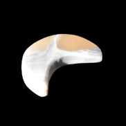 Banded Honey Calcite Cresent Moon 25-30mm 6.9-8.3g Rocks and Things