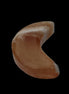 Banded Honey Calcite Crescent Moon 30mm 8.8-10.4g in sunshine - Rocks and Things Store