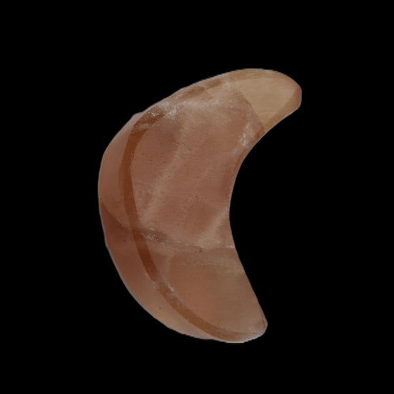 Honey Afghan Jade Crescent Moon 32mm 11.3g Rocks and Things