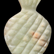 Afghan Jade hand-carved pineapple 130*90*15mm 228g in sunshine - Rocks and Things Store