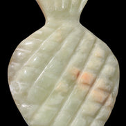 Afghan Jade hand-carved pineapple 130*90*15mm 228g in sunshine - Rocks and Things Store