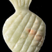 Afghan Jade hand-carved pineapple 130*90*15mm 228g in sunshine - Rocks and Things Store