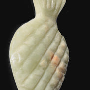 Afghan Jade hand-carved pineapple 130*90*15mm 228g in sunshine - Rocks and Things Store