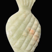 Afghan Jade hand-carved pineapple 130*90*15mm 228g in sunshine - Rocks and Things Store