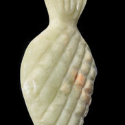 Afghan Jade hand-carved pineapple 130*90*15mm 228g in sunshine - Rocks and Things Store