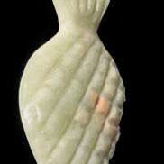 Afghan Jade hand-carved pineapple 130*90*15mm 228g in sunshine - Rocks and Things Store